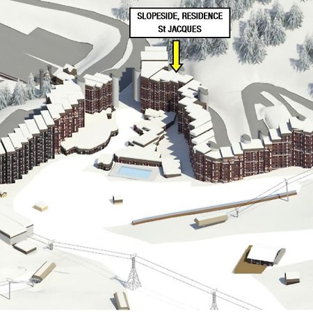 Slopeside La Plagne Bellecote Apartman Kültér fotó