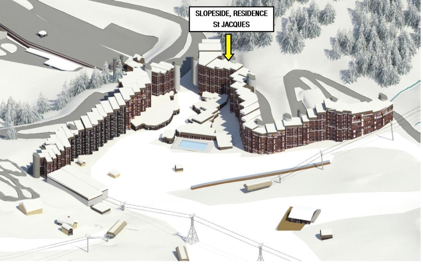 Slopeside La Plagne Bellecote Apartman Kültér fotó